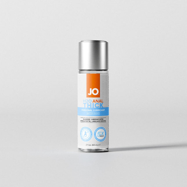 JO H2O Thick Water Based Anal Lubricant - 60ml Bottle