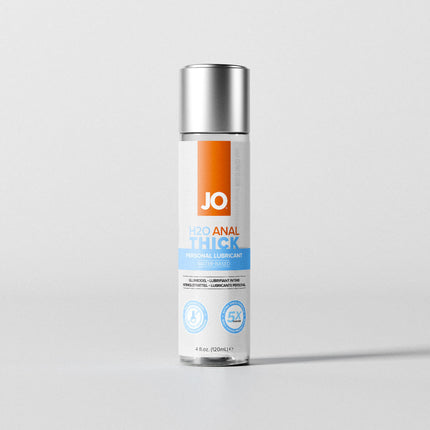 JO H2O Thick Water Based Anal Lubricant - 120ml Bottle