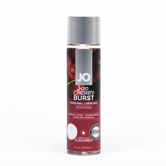 JO H2O Cherry Burst Water Based Lubricant - 120ml Bottle