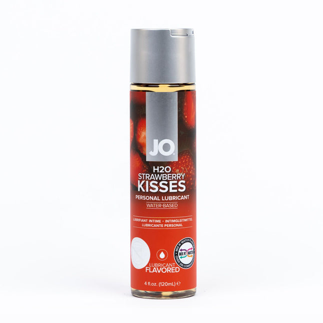 JO H2O Strawberry Water Based Lubricant - 120ml Bottle