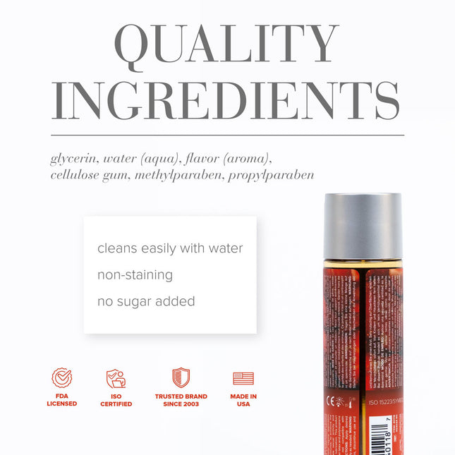 JO H2O Strawberry Water Based Lubricant - 120ml Bottle