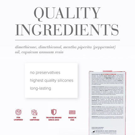 JO Atomic Clitoral Stimulating Gel for Women - 10ml Tube