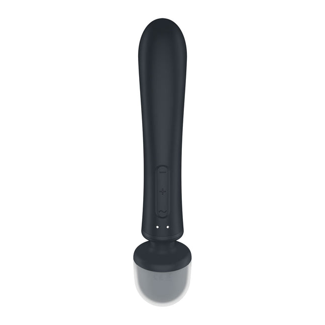 Satisfyer Triple Lover - Grey Rabbit Vibrator and Massage Wand