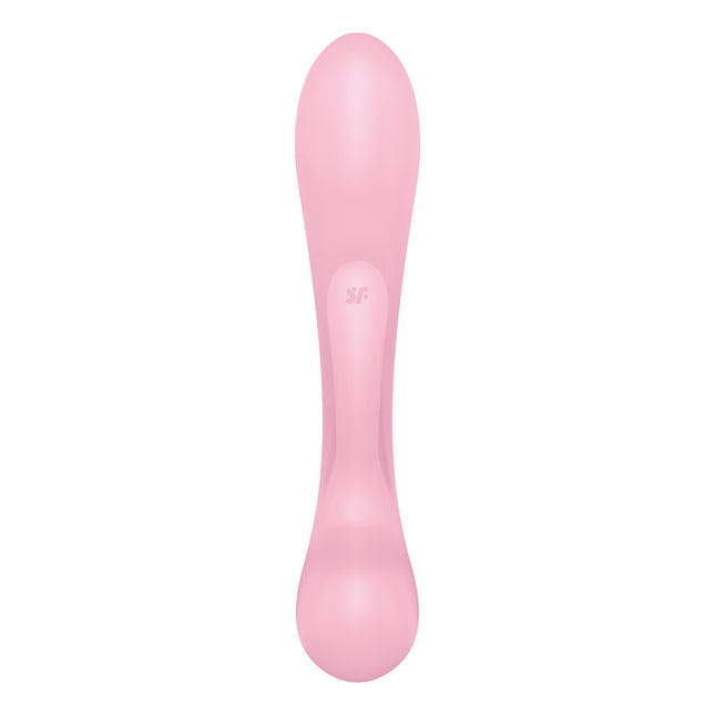 Satisfyer Triple Oh - Pink USB Rechargeable Rabbit Vibrator