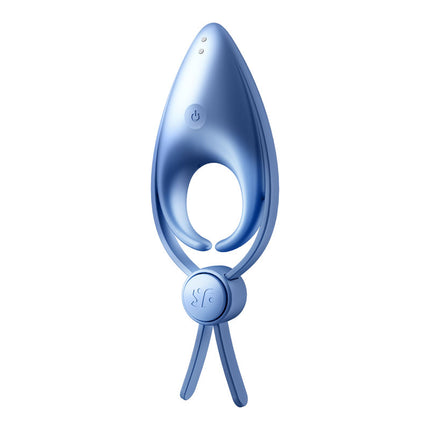 Satisfyer Sniper - Blue Vibrating Adjustable Lasso Cock Ring