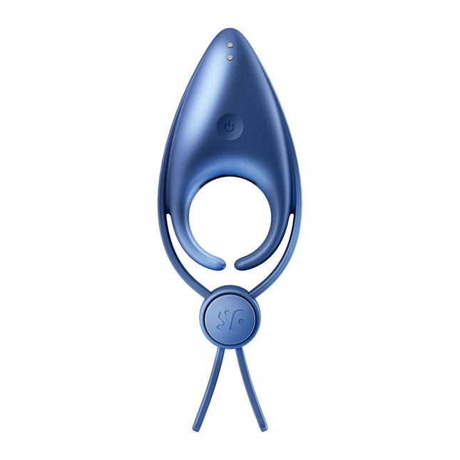 Satisfyer Sniper - Blue Vibrating Adjustable Lasso Cock Ring