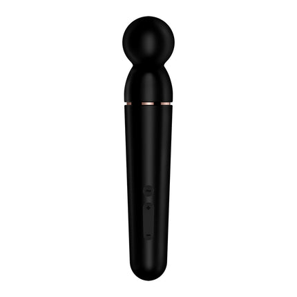 Satisfyer Planet Wand-er Vibrator - Black Rear View