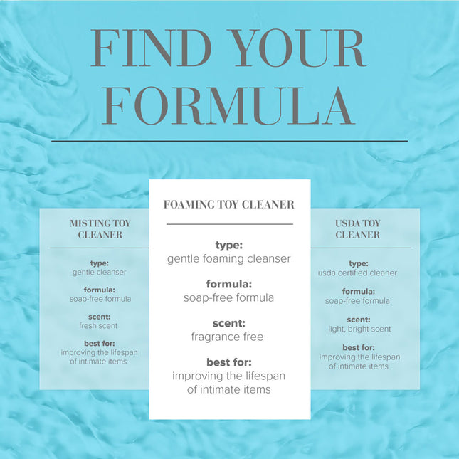 JO Refresh Foaming Toy Cleaner - 207ml Bottle