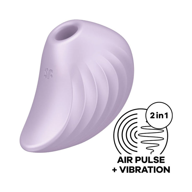 Satisfyer Pearl Diver - Violet USB Rechargeable Air Pulsation Stimulator
