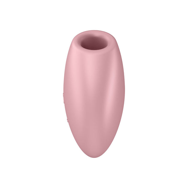 Satisfyer Cutie Heart - Light Pink USB Rechargeable Air Pulsation Stimulator with Vibration