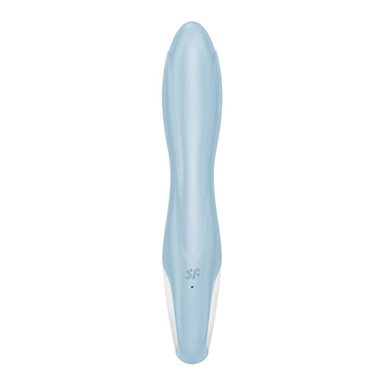 Satisfyer Air Pump Bunny 1 Blue Inflatable Rabbit Vibrator rear view
