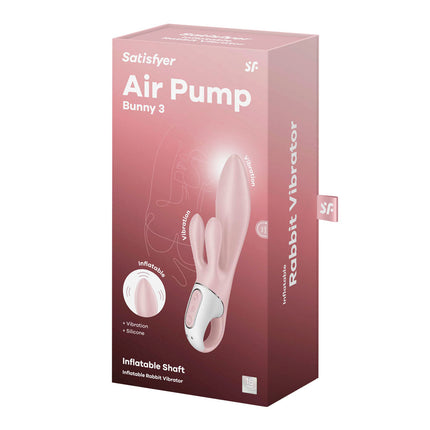 Satisfyer Air Pump Bunny 3 Inflatable Rabbit Vibrator