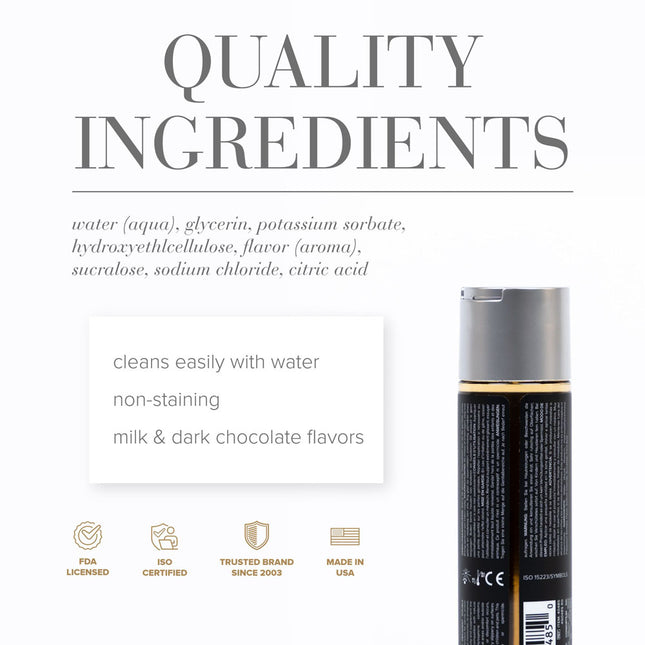 JO Gelato Decadent Double Chocolate Water Based Lubricant - 120ml Bottle
