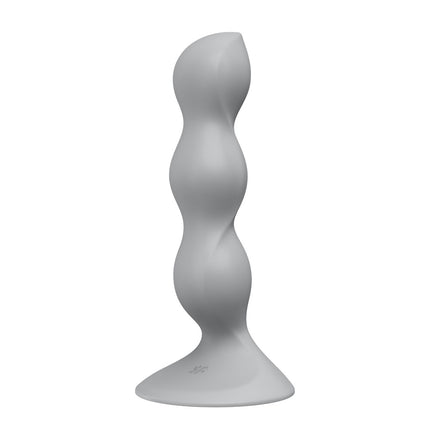 Satisfyer Triple Ball-R - Grey Beaded Anal Plug