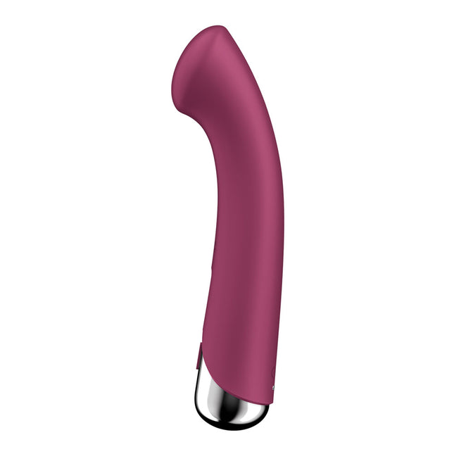 Satisfyer Spinning G-Spot 1 - Red 16.5 cm USB Rechargeable Rotating Vibrator