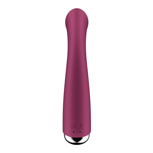 Satisfyer Spinning G-Spot 1 - Red 16.5 cm USB Rechargeable Rotating Vibrator