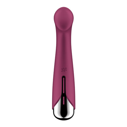 Satisfyer Spinning G-Spot 1 - Red 16.5 cm USB Rechargeable Rotating Vibrator