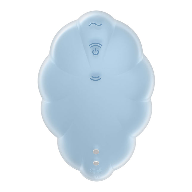 Satisfyer Cloud Dancer - Blue USB Rechargeable Vibrating Air Pulse Stimulator