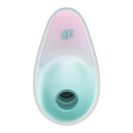 Satisfyer Pixie Dust - Mint/Pink Vibrating Air Pulse Stimulator