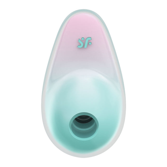 Satisfyer Pixie Dust - Mint/Pink Vibrating Air Pulse Stimulator