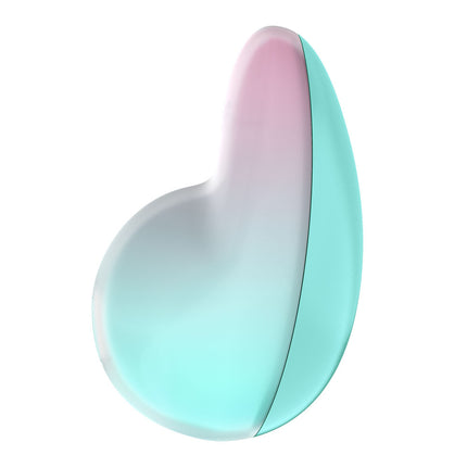 Satisfyer Pixie Dust - Mint/Pink Vibrating Air Pulse Stimulator