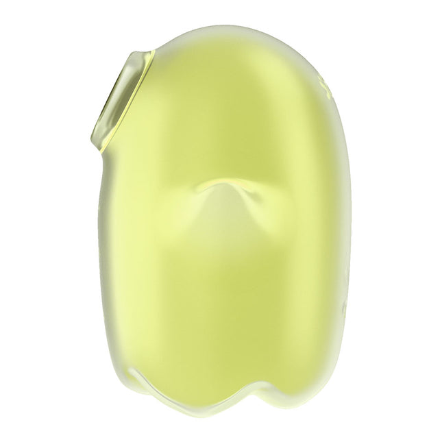 Satisfyer Glowing Ghost Yellow Air Pulse Stimulator side view