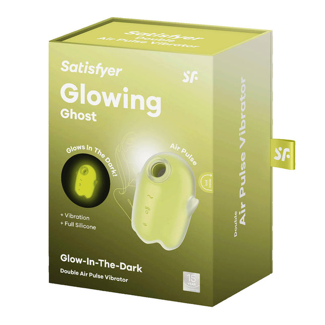 Satisfyer Glowing Ghost Yellow Air Pulse Stimulator