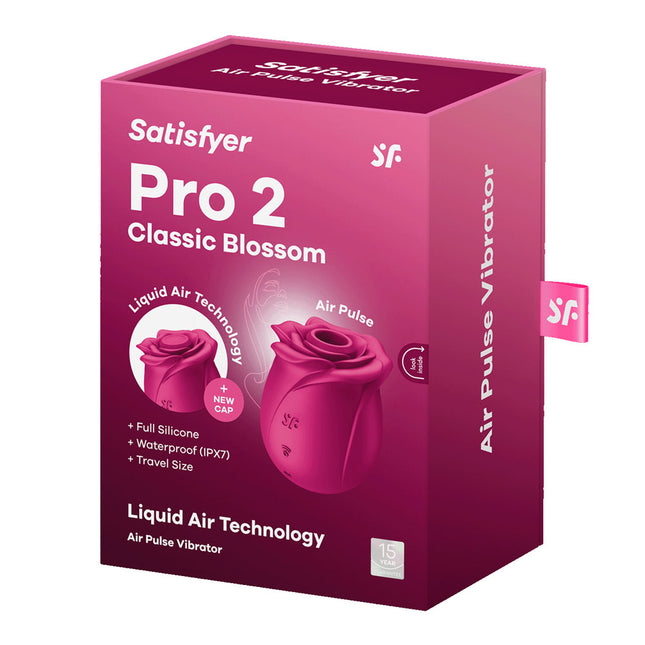 Satisfyer Pro 2 Classic Blossom Air Pulse Rose Stimulator