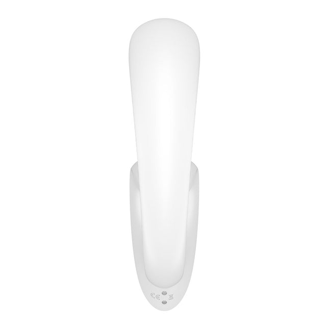 Satisfyer G For Goddess 1 - White USB Rechargeable Vibrator with Clit Stim