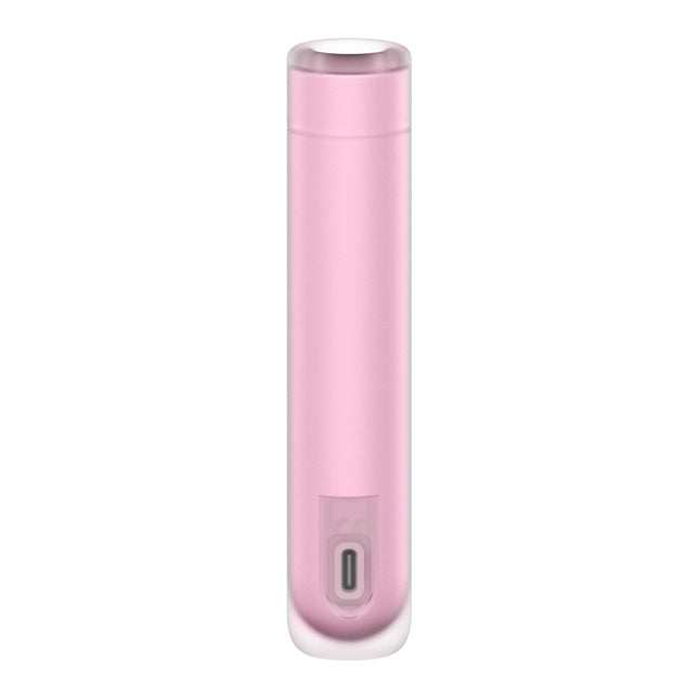 Satisfyer First Kiss - Pink Air Pulse Stimulator Rear USB Rechargeable View