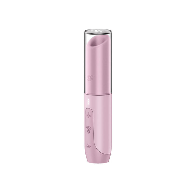Satisfyer Secret Kiss - Lilac Air Pulse Stimulator Front Side View