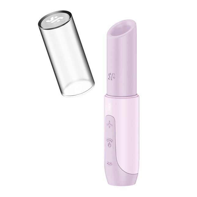 Lipstick Vibrator Satisfyer Secret Kiss - Lilac Air Pulse Stimulator