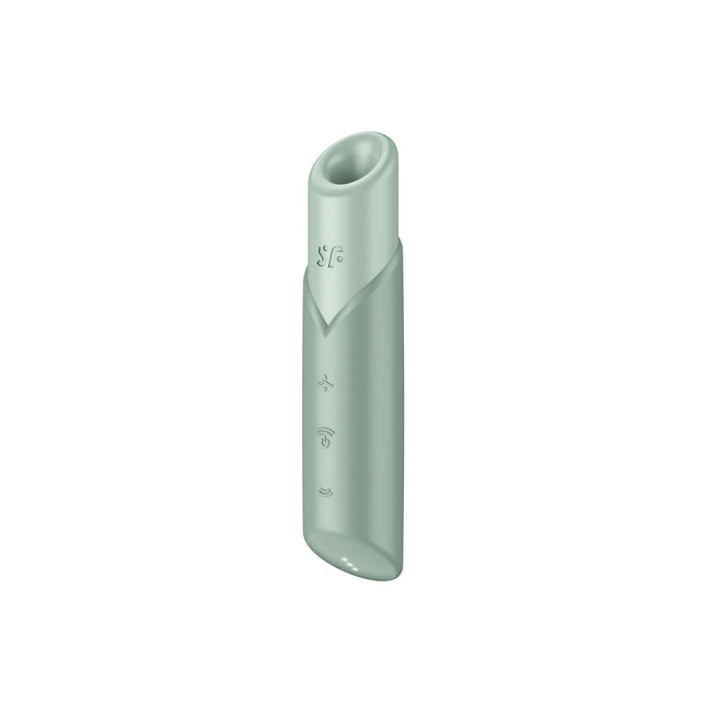 Satisfyer Naughty Kiss - Mint Green Air Pulse Stimulator
