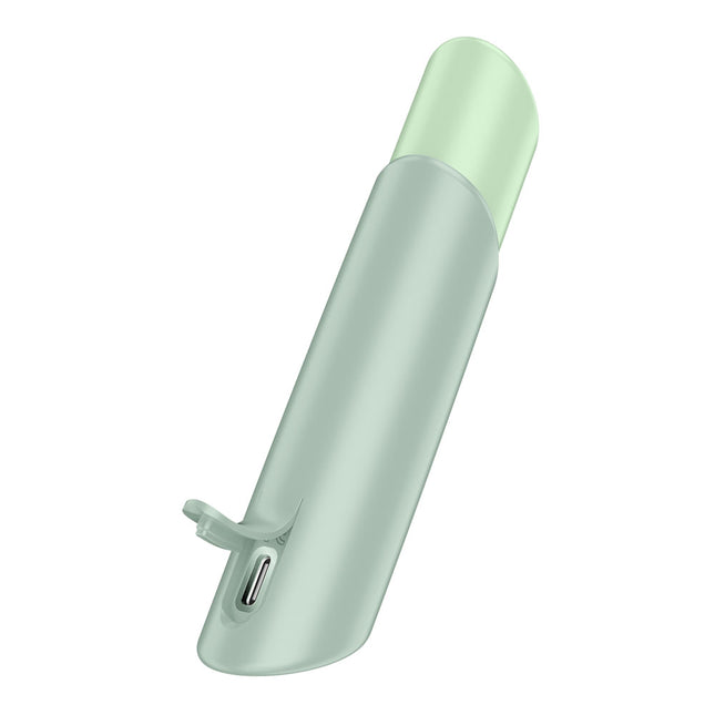 USB Charging Port of Satisfyer Naughty Kiss - Mint Green Air Pulse Stimulator