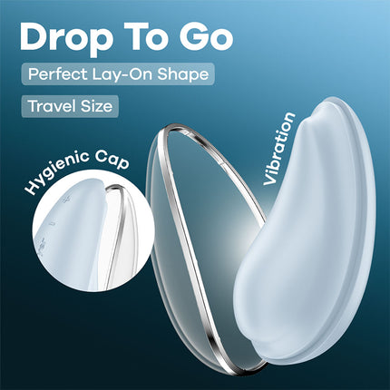 Satisfyer Drop To Go - Blue Clitoral Stimulator