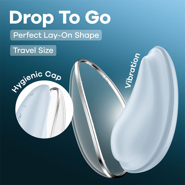 Satisfyer Drop To Go - Blue Clitoral Stimulator