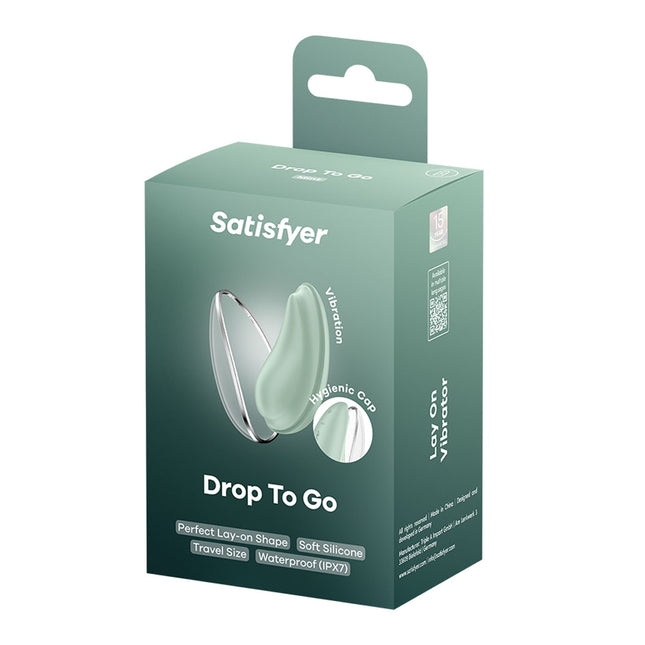 Satisfyer Drop To Go - Mint Green Clitoral Stimulator