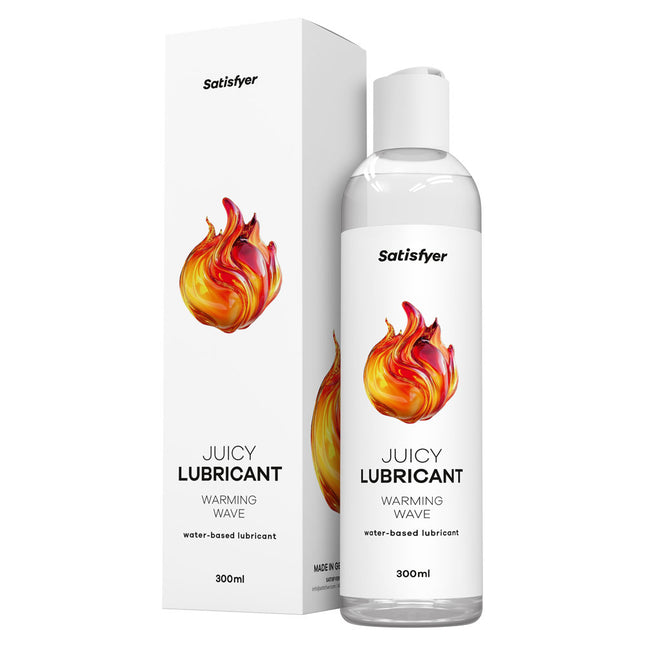 Satisfyer Warm Wave Juicy Warming Lubricant - 300ml