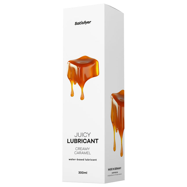 Satisfyer Creamy Caramel Juicy Water Based Lubricant - 300ml