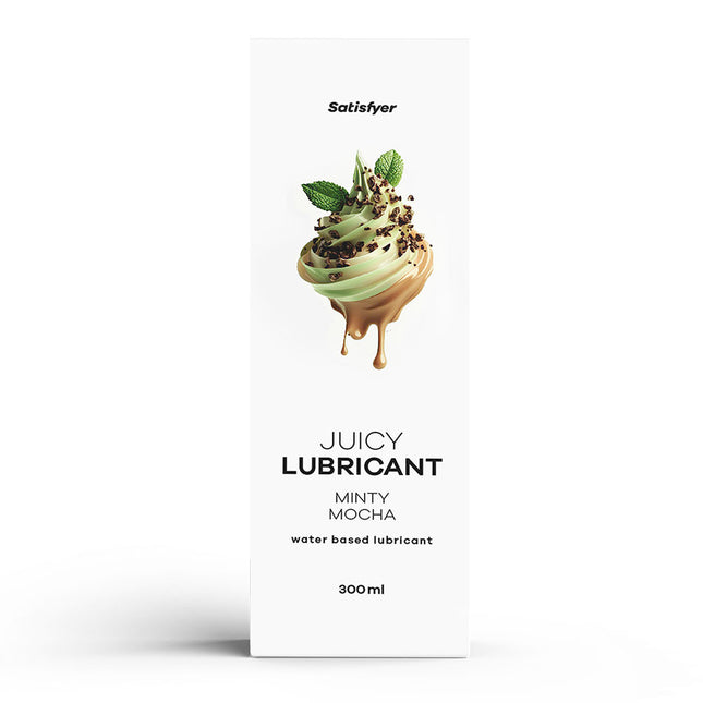 Satisfyer Juicy Minty Mocha Water Based Lubricant - 300ml