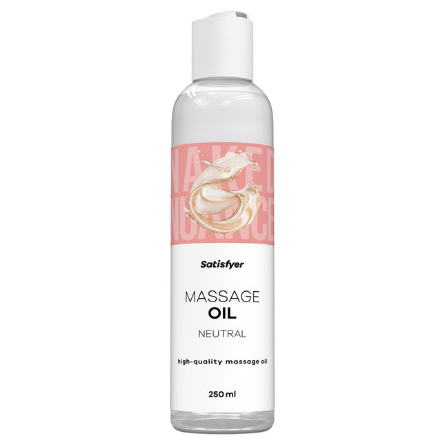 Satisfyer Neutral Unscented Massage Oil - 250ml