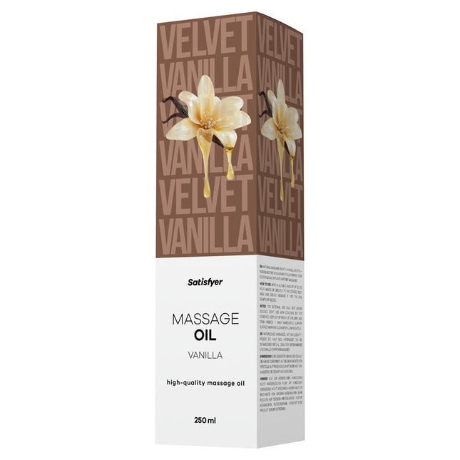 Satisfyer Vanilla Massage Oil - 250ml