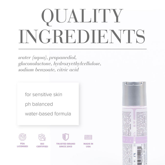 JO Agape Water Based Lubricant for Sensitive Skin - 60ml Bottle