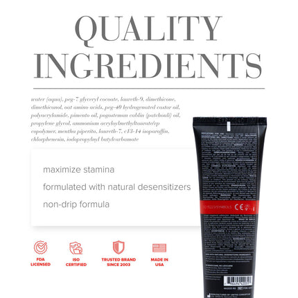 JO Prolonger Penis Desensitising Gel - 60ml Tube