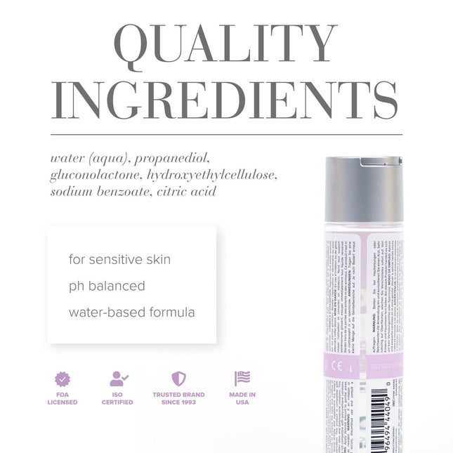 JO Agape Water Based Lubricant for Sensitive Skin - 120ml Bottle