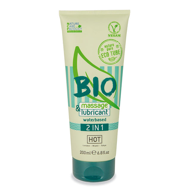HOT BIO Massage & Lubricant 2In1 - 200ml