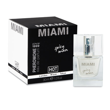 Hot Pheromone Miami Spicy Man Cologne - 30ml