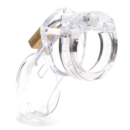 CB-6000 Chastity Cock Cage Kit - Clear 3.25 Inch