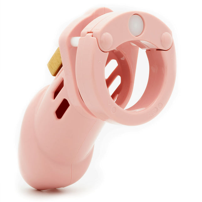 CB-6000 Chastity Cock Cage Kit - Pink 3.25 Inch