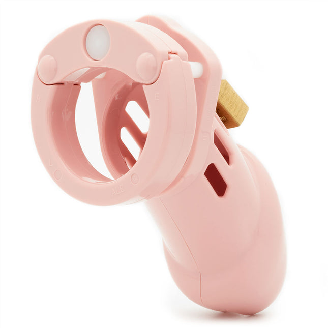 CB-6000 Chastity Cock Cage Kit - Pink 3.25 Inch